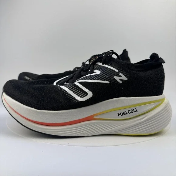 New Balance FuelCell SuperComp Elite v3 Shoes Mens Size 8 Black White Racing SBK - Picture 4 of 12